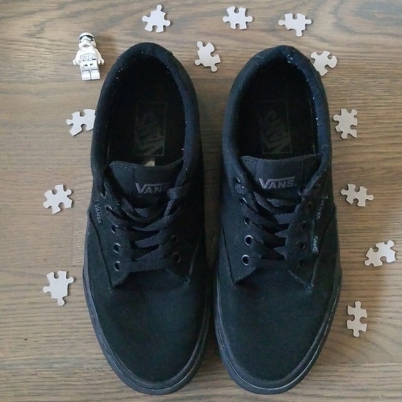 Vans Shoes Black Size 8.0 - Picture 6 of 6
